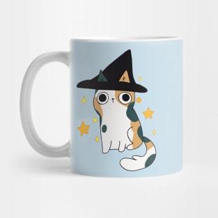 Cute Calico wizard cat Mug